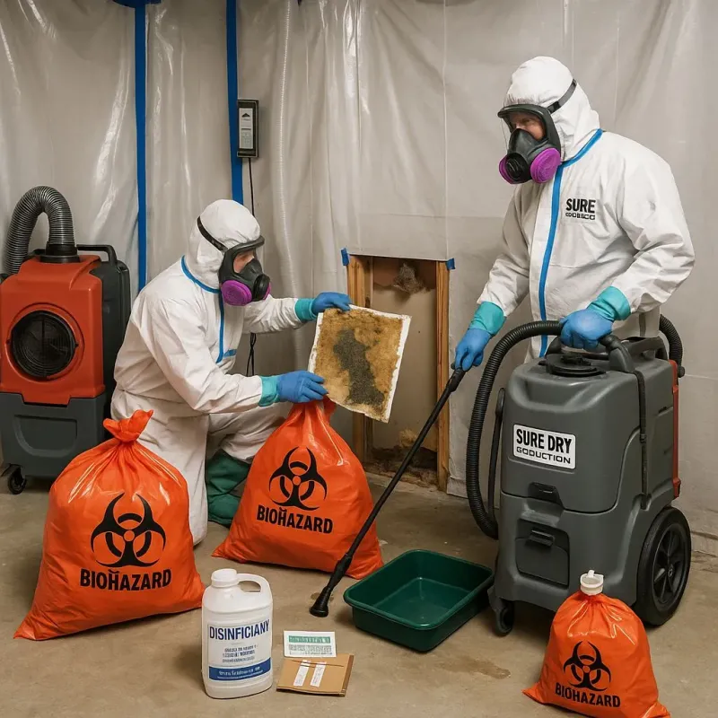 Contaminated Water Handling Protocols process in Rowland Heights, CA