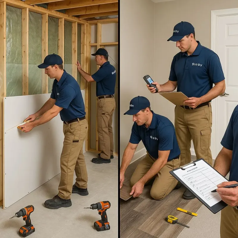 Repairs and Reconstruction process in Rowland Heights, CA